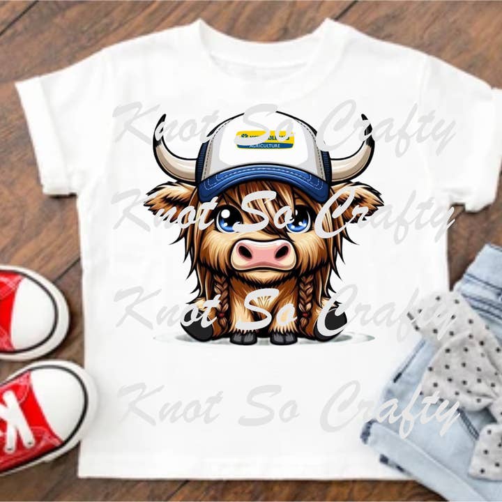 Knot so crafty – wholesale Sublimation transfer – Holland cow - farm <4839>