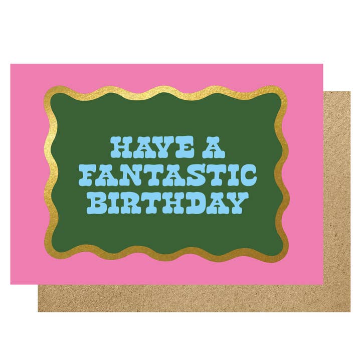 Have a fantastic birthday card for wholesale by Lucky Ink