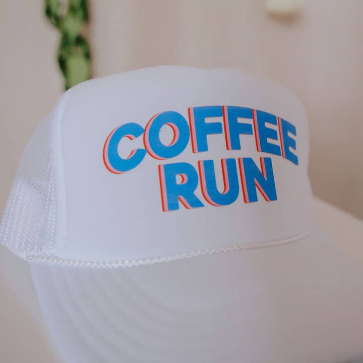 FRIDAY + SATURDAY - Wholesale Trucker Hat - Women's - Coffee Run Trucker Hat1