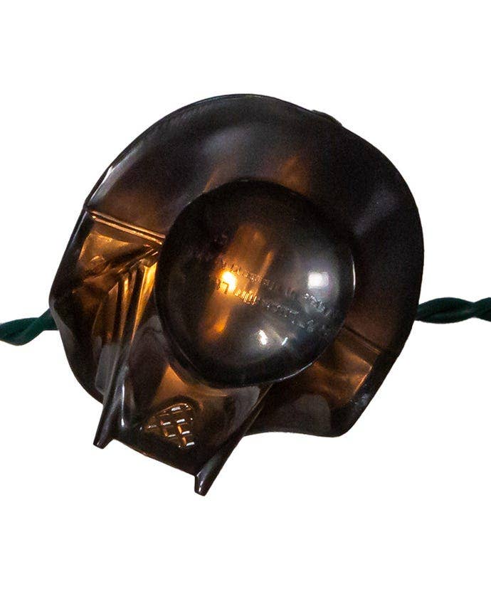 Kurt S. Adler, Inc. - Wholesale String Lights - 10L STAR WARS DARTH VADER HEAD SET7