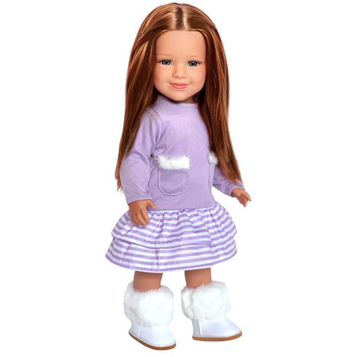 Rory: The Freckled Adventurous 18" Doll- Boxed for wholesale by Kennedy and Friends/ Ann Lauren Dolls/ MBD