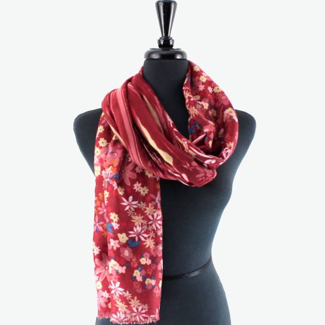 Pretty Persuasions - Wholesale Scarf - Women's - S25211 Lightweight Printed Scarf7