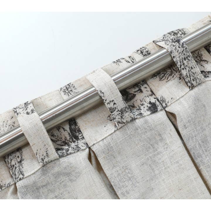 Shadisfy - Wholesale Drape - Peacock Pinch Pleated with Back Tabs Curtain Pair14