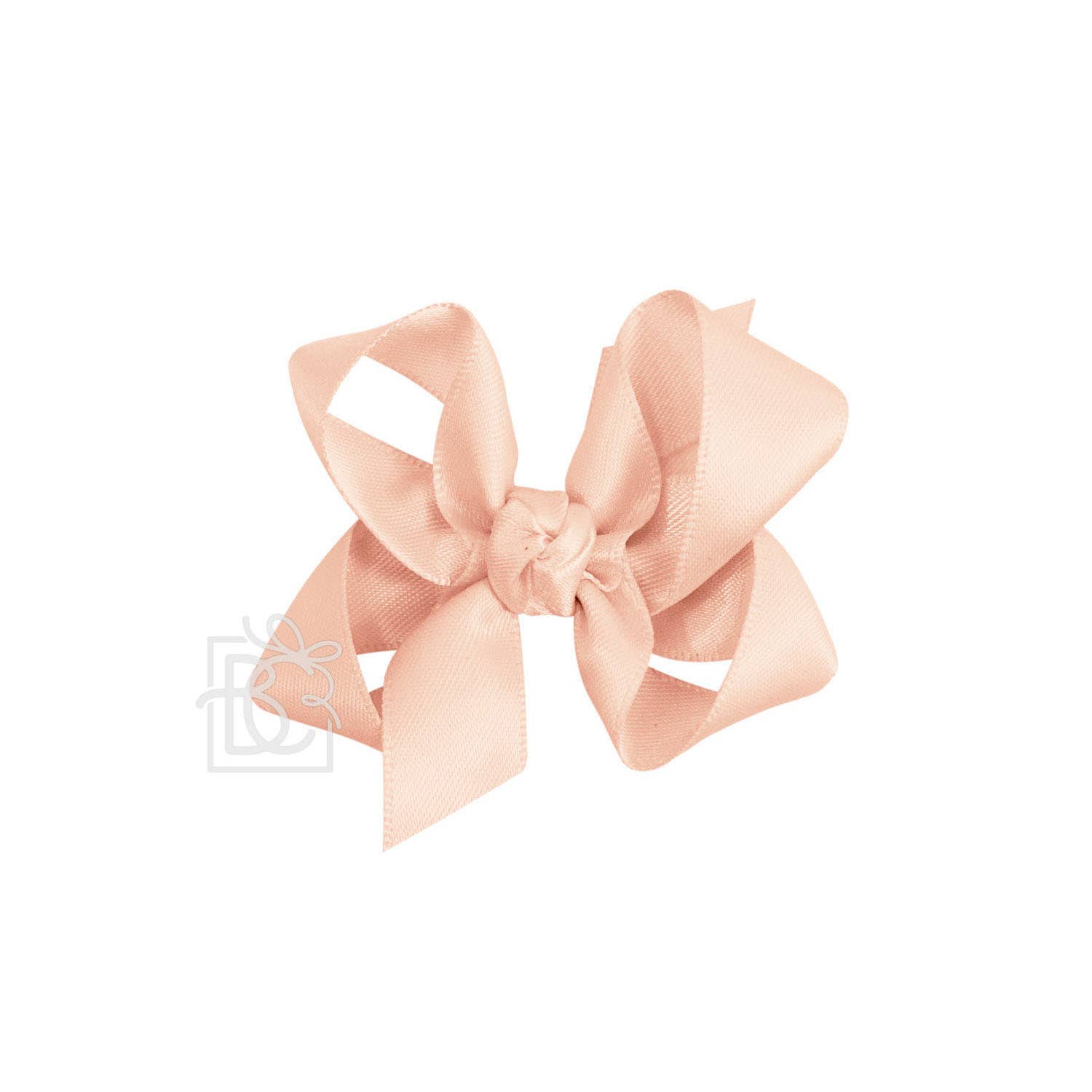 Beyond Creations, LLC - Wholesale Hair Bow - Kids - SATIN BOW ON CLIP186