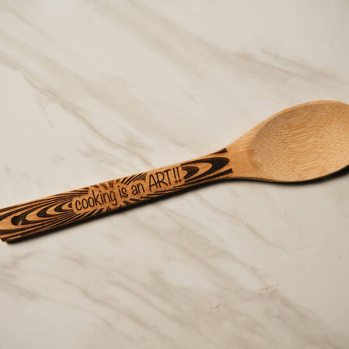 Cooking is an Art (Spoon) for wholesale by Dom Chi Designs