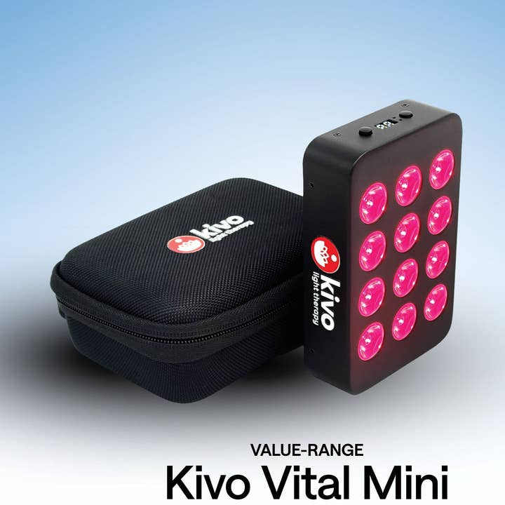 Kivo Vital Mini: Luce Rossa Portatile per la vendita all'ingrosso da parte di Kivo Red Light Therapy