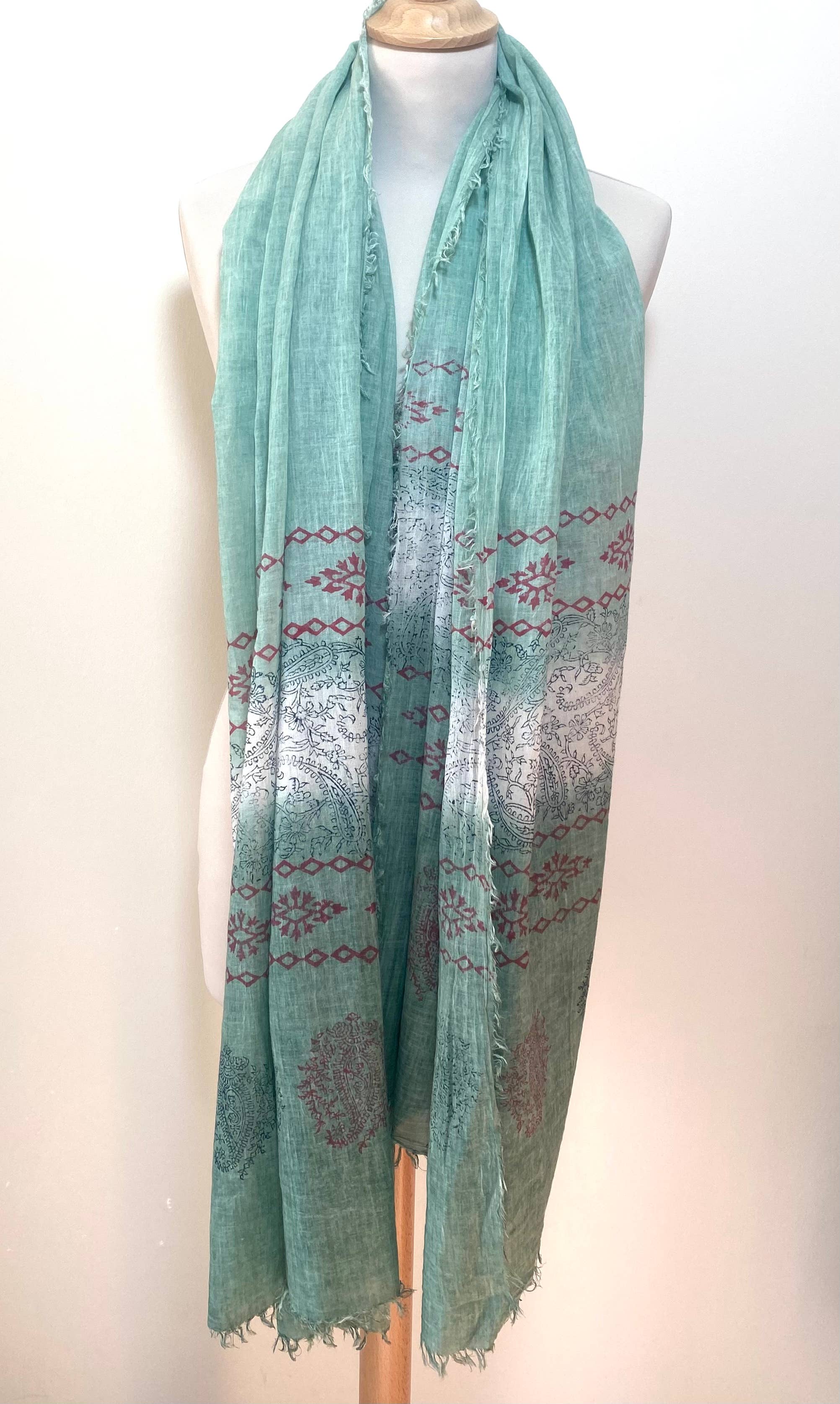 DIWALI PARIS – Großhandel Schal – Damen – TANIA SCHAL – 100 % Baumwolle2