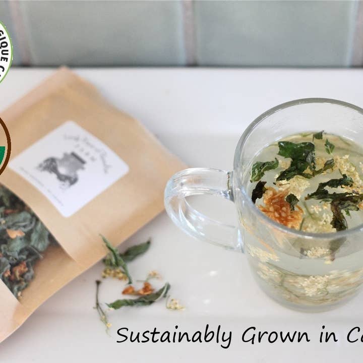 Chá de Ervas Biológico Frutífero, Cultivado de Fazenda Sustentável por atacado de Little Piece of Paradise Farm Inc.