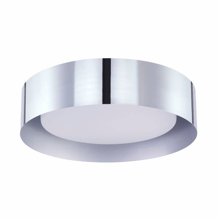 Lynch Chrome Flush Mount Ceiling Light for wholesale by Bromi Design