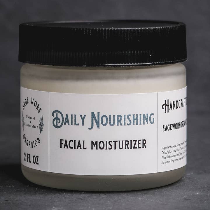 Daily Nourishing Facial Moisturizer for wholesale by Sage Work Organics Inc.