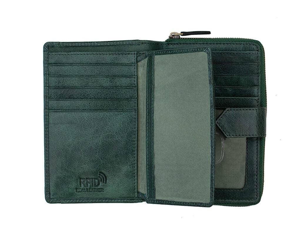 PRIMEHIDE - Wholesale Wallet - Women's - Arizona Leather Bifold Purse - 36024