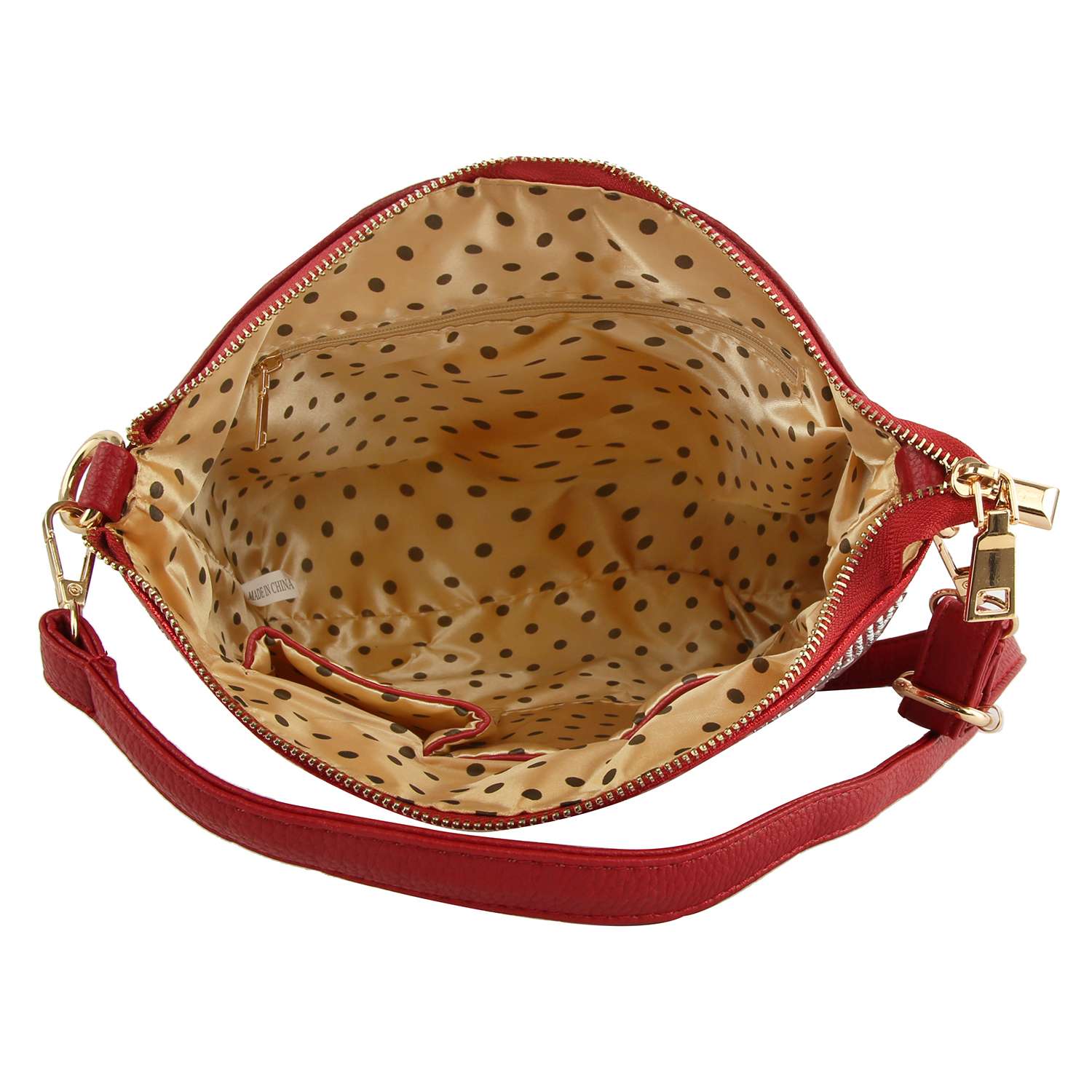 Handbag Express - Wholesale Crossbody Bag - Women's - Rhinestone Covered Unique Crossbody Sling - Black5