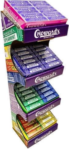 C. Howard Company, Inc. - Wholesale Chewing Gum - 96 ct. side kick or counter shipper1