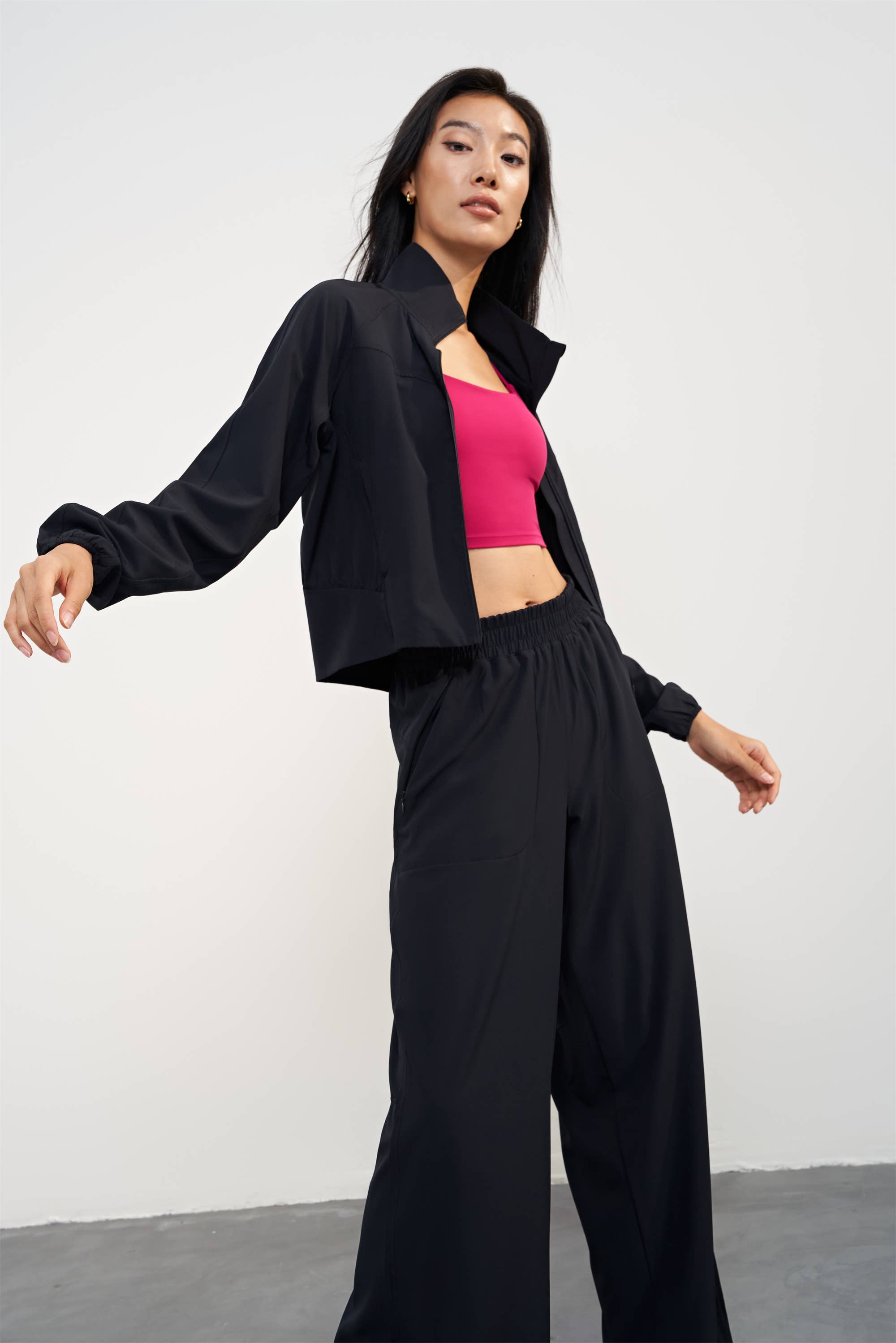 91thelabel - Wholesale Athletic Jacket - Women's - Chandra Outdoor Active Zipper Jacket7