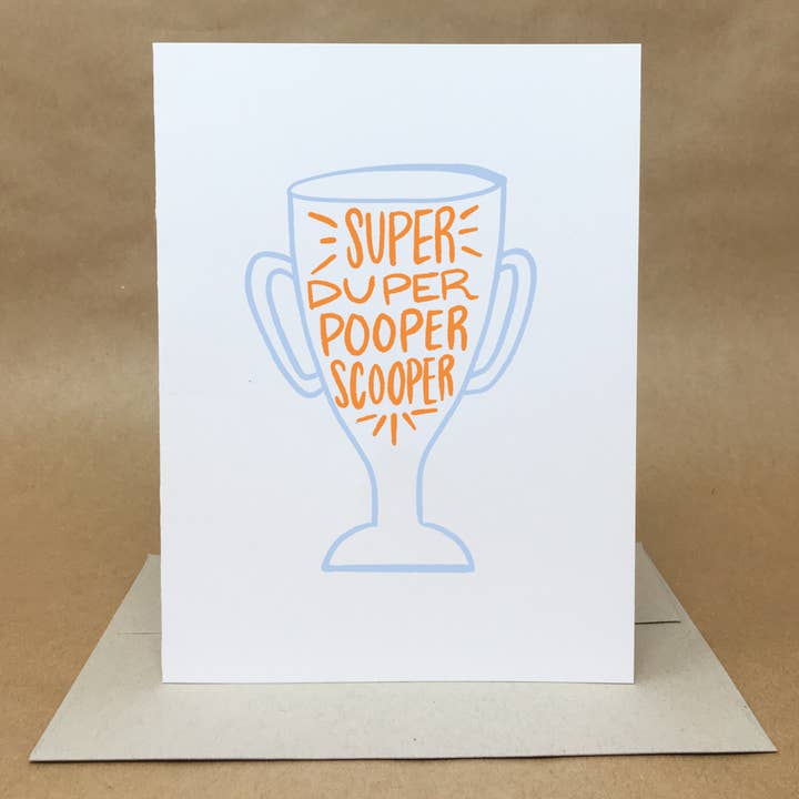 FunAndAwkward by Studio Eighty Seven - Wholesale Father's Day Card - Super Duper Pooper Scooper