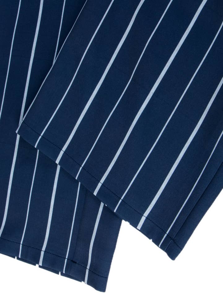 blue Chic striped vest loose wide-leg trousers suit for wholesale on Faire3