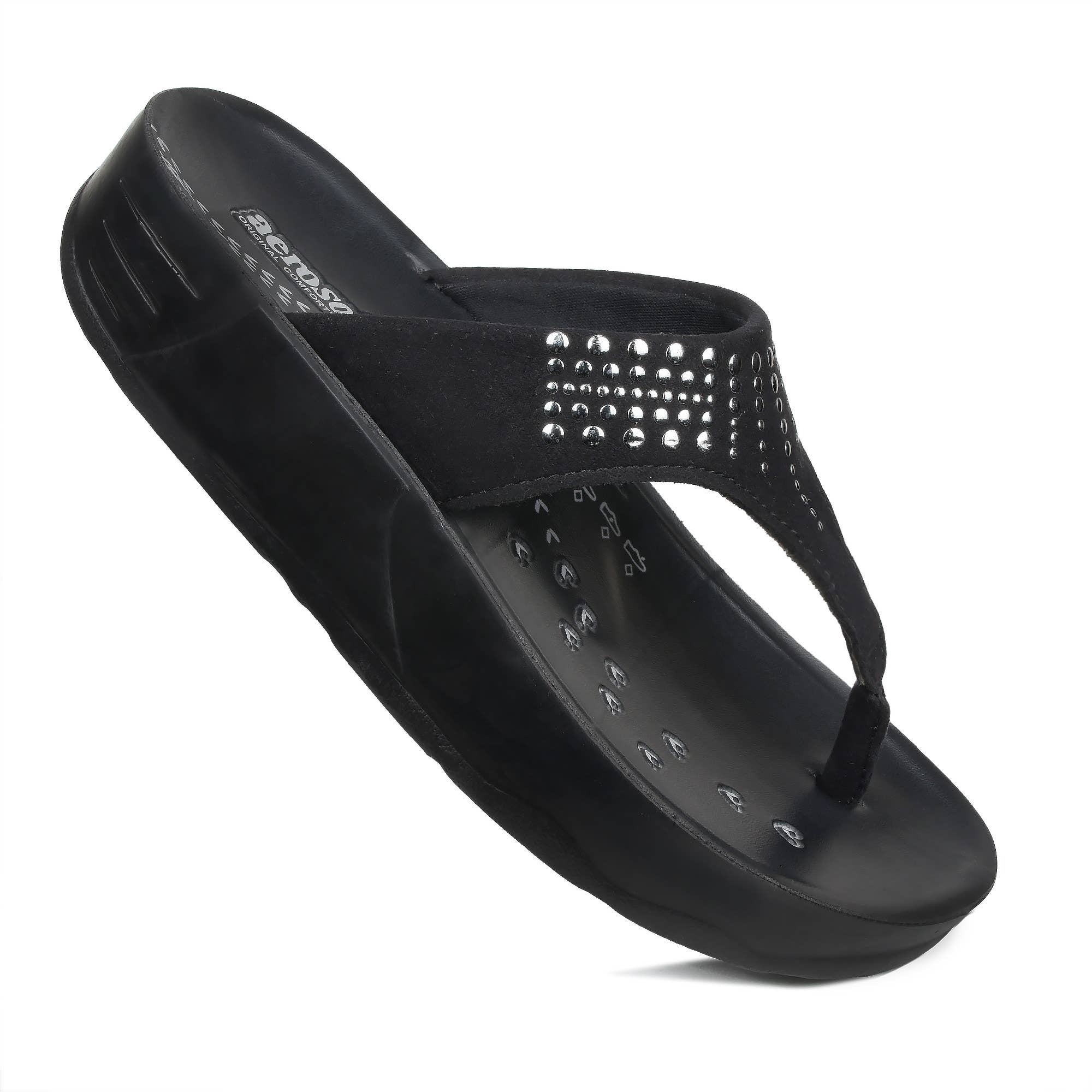 AEROSOFTFOOTWEAR - Wholesale Sandaal - Dames - Aerosoft - Dazzler platform sandalen voor dames1