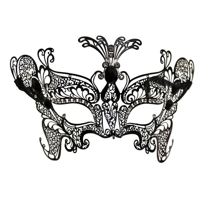 Western Fashion - Wholesale Costume - Women's - 63231 – Mask with Rhinestones1