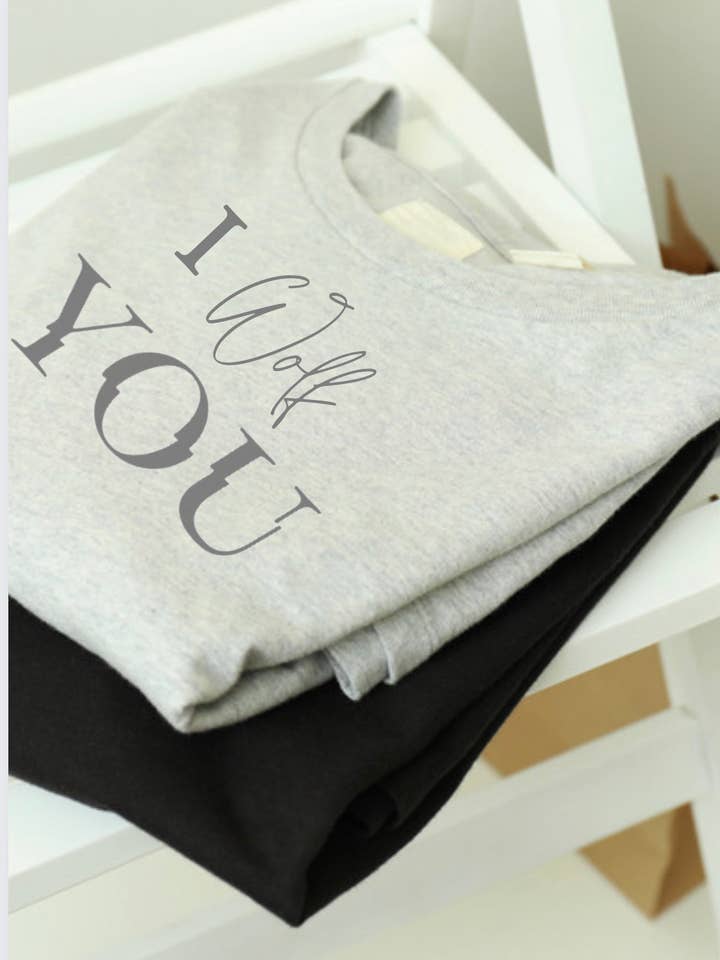 Ich wölfe dich für den Großhandel von Tymbr apparel Boutique