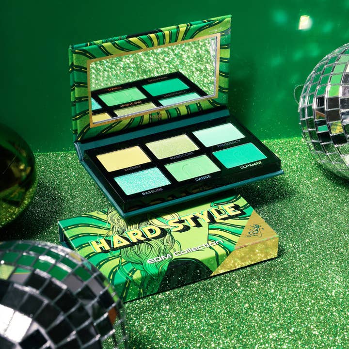Rude Cosmetics - Wholesale Eyeshadow Palette - EDM Collection Color Themed Vibrant Eyeshadow