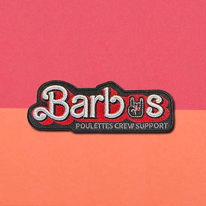 Patch “Barbus” Pullets Crew Support for wholesale by Poulettes Sisters