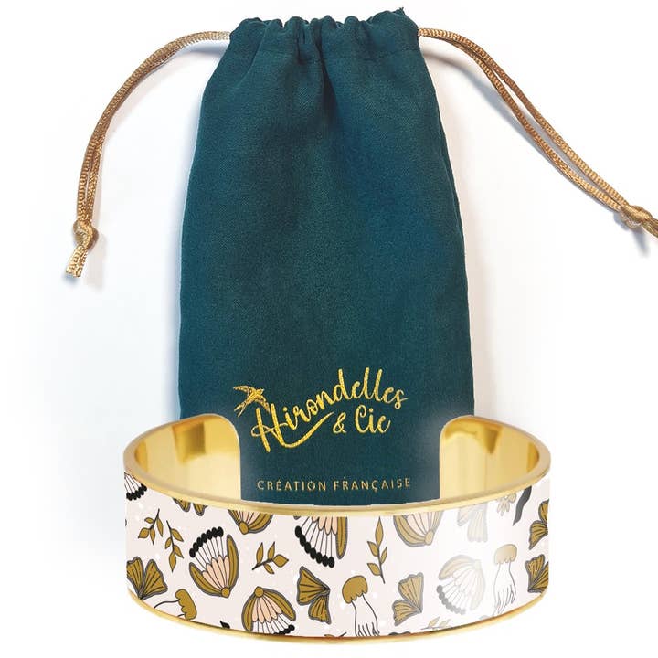 Manchetarmband van 20 mm - Volg je intuïtie voor wholesale door Hirondelle & Cie