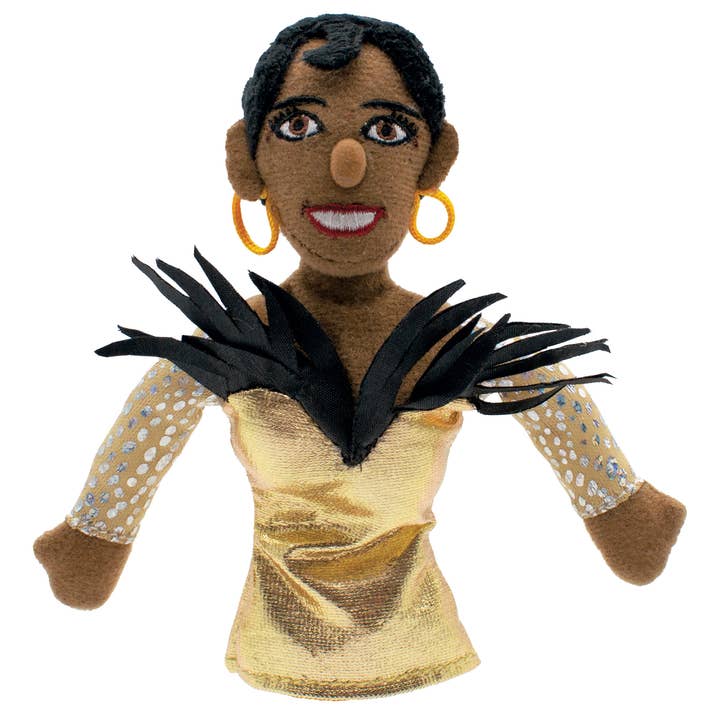 Josephine Baker Finger Puppet for wholesale by Unemployed Philosophers Guild