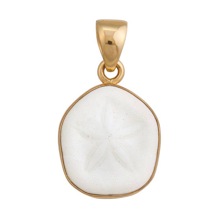 Charles Albert Inc - Wholesale Pendant/Charm Necklace - Alchemia Sand Dollar Shell Pendant0
