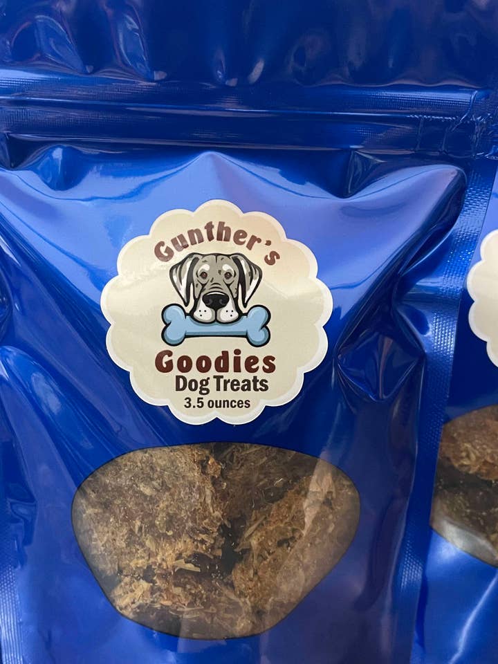 Carrot and Pumpkin Gourmet Dog Treats for wholesale by Gunther's Goodies