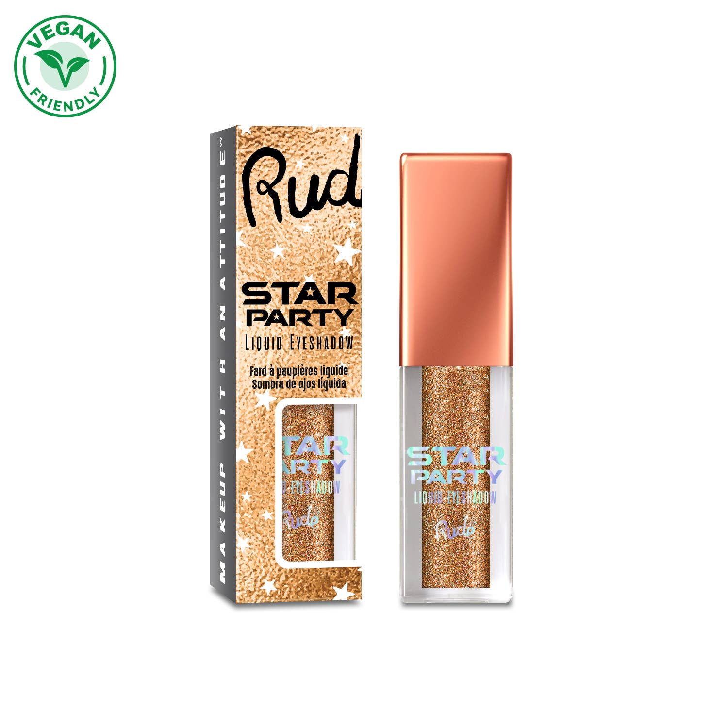 Rude Cosmetics – wholesale Eyeshadow – Star Party Liquid Eyeshadow12