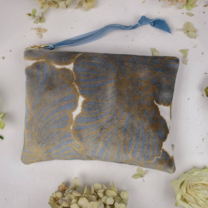 Ash & Rose - Vendita all'ingrosso Braccialetti - Portafoglio da polso Blossoms in velluto3