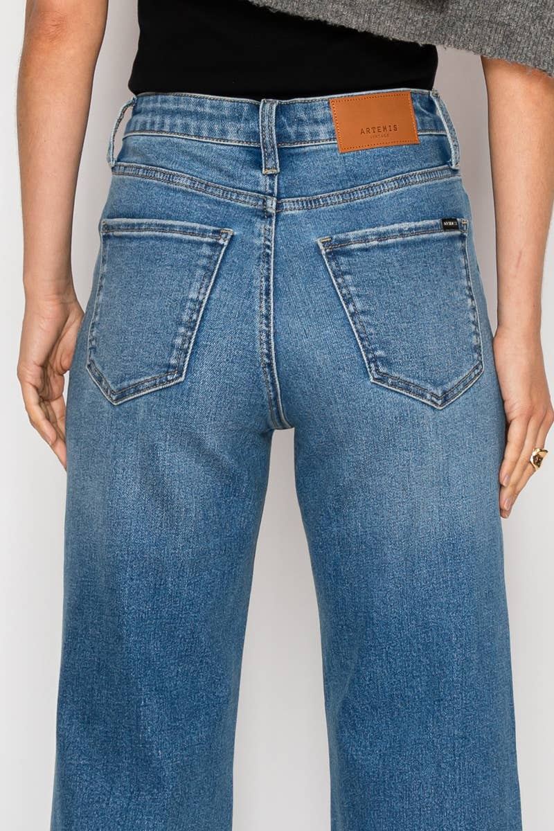 ARTEMIS VINTAGE – wholesale Jeans - Dam – MAGSTÖD HÖG MIDJA SLIM PALAZZOJEANS *Signature*3