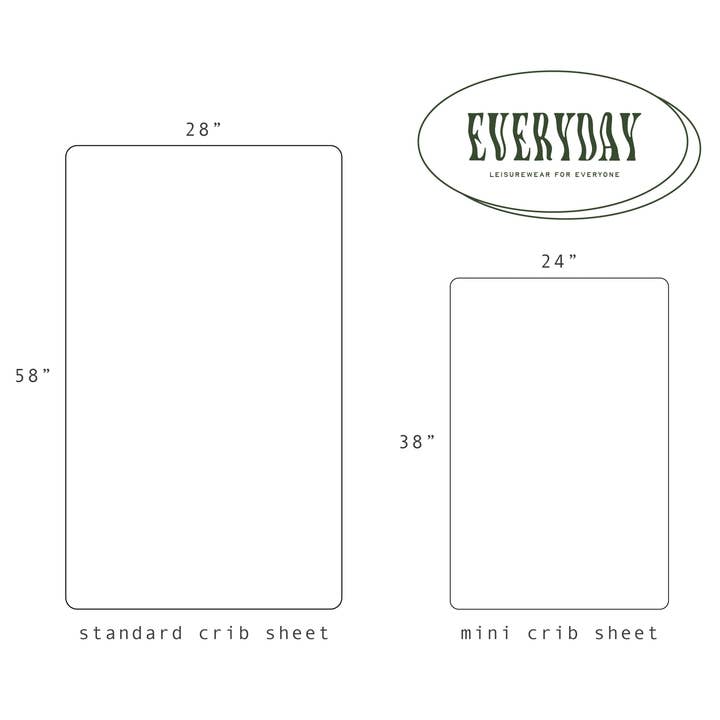 Everyday Leisure - Wholesale Cot/Crib Sheets - Retro Floral | Bamboo Crib Sheet