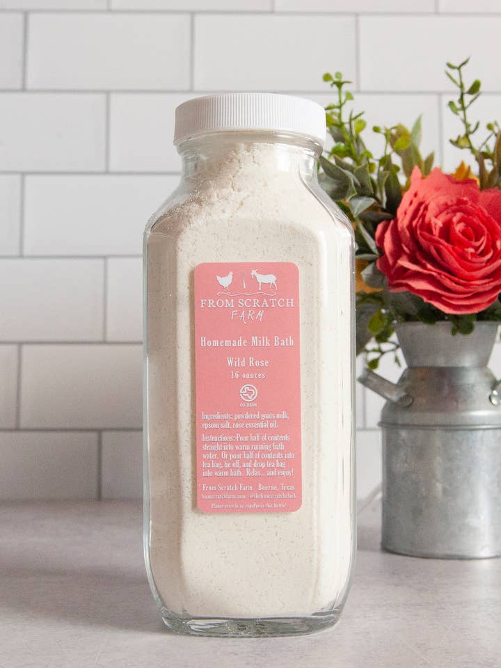 Milk Baths for wholesale by From Scratch Farm