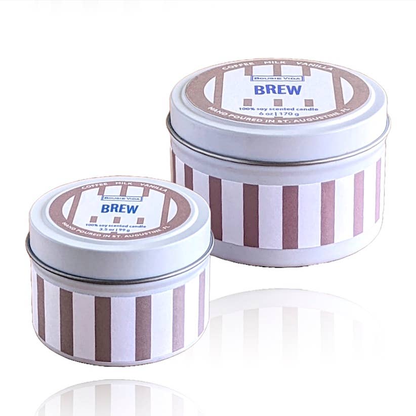 Bougies de Voyage d'Été Brew - 2 Tailles pour la vente par Bougie Vida