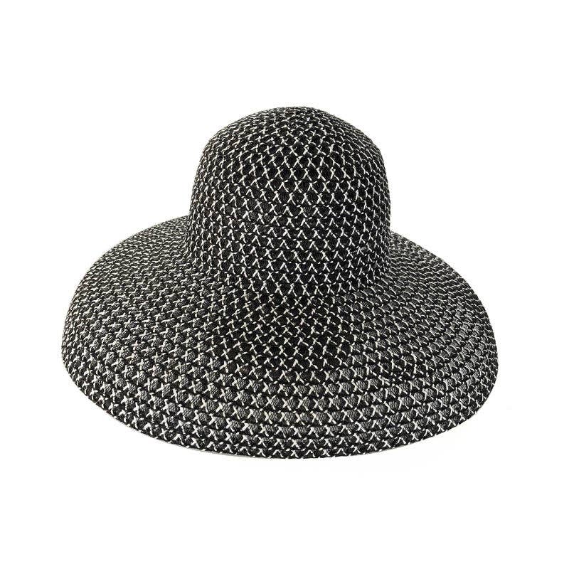 SALINA TRADING INC – wholesale Stråhatt – Dam – Vintage solhatt med stor brätte för strand och sommar6