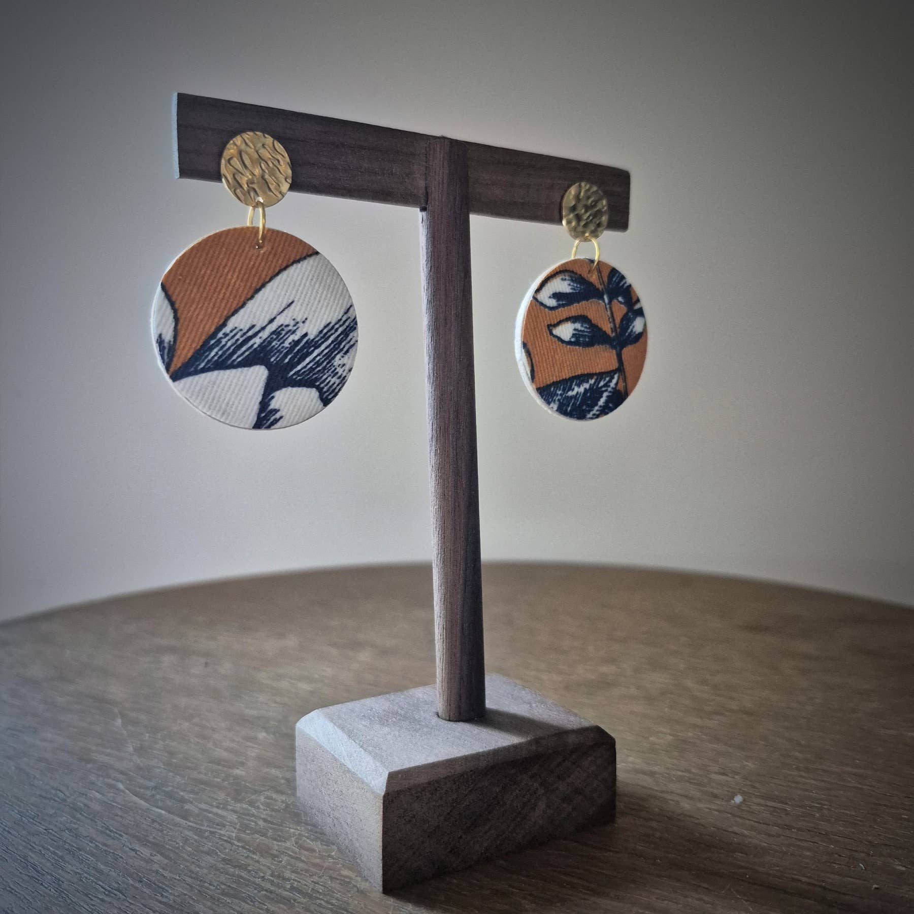 MIV Création Fleurie - Wholesale Dangle Earrings - Handmade earrings – Print variations6