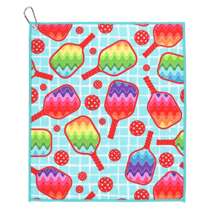 Hippie Pickle - Pickleball Towel - Pickleball Gifts for wholesale by Millie Rose