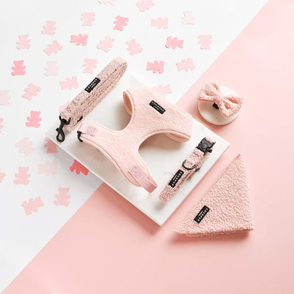 Cocopup London – wholesale Pet leash – Dog – Teddy Lead - Love-A-Lot1