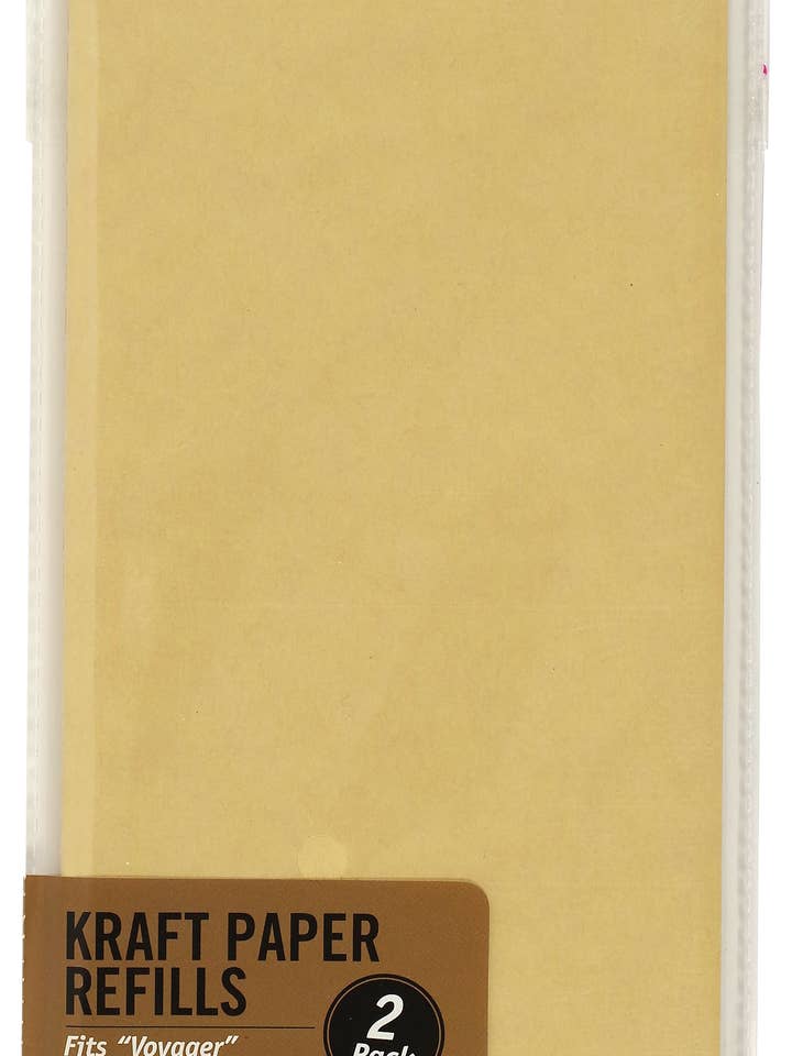 Voyager Notebook Kraft Paper Refills for wholesale by Peter Pauper Press