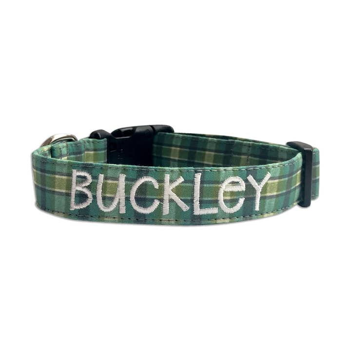 Collier pour chien en tartan irlandais par Duke & Fox® pour la vente par Duke & Fox