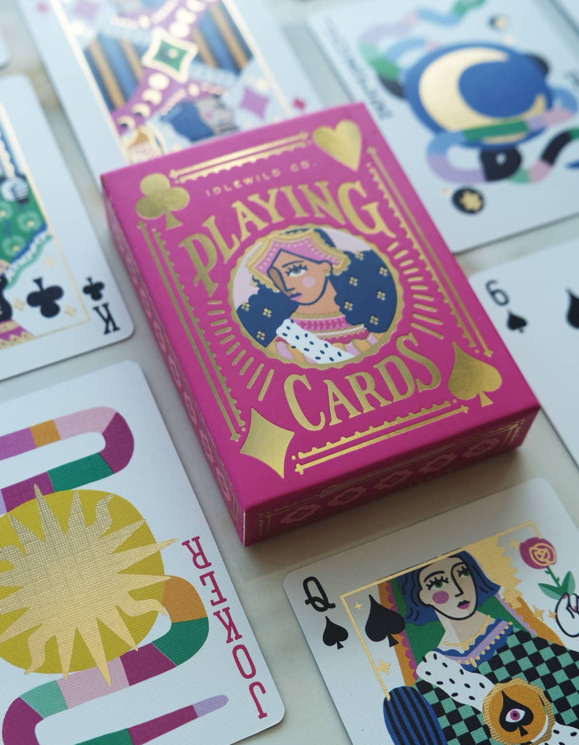 Idlewild Co. - Vente Jeu de cartes - Cartes à Jouer Neon Royals | Jeu Standard6
