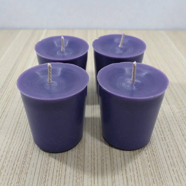 Meditation Anointed Spiritual Votive Candle | 4 Pack for wholesale by Herban Herbalist, llc