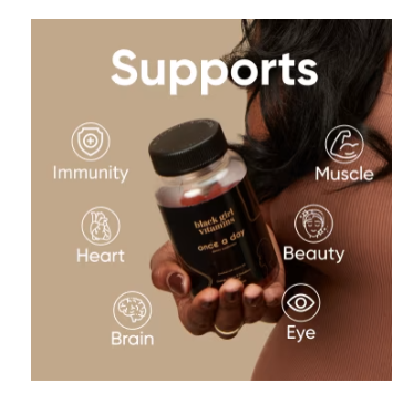 Black Girl Vitamins - Wholesale Oral Supplement/Vitamin - BGV Once A Day Multivitamin Gummies
2
