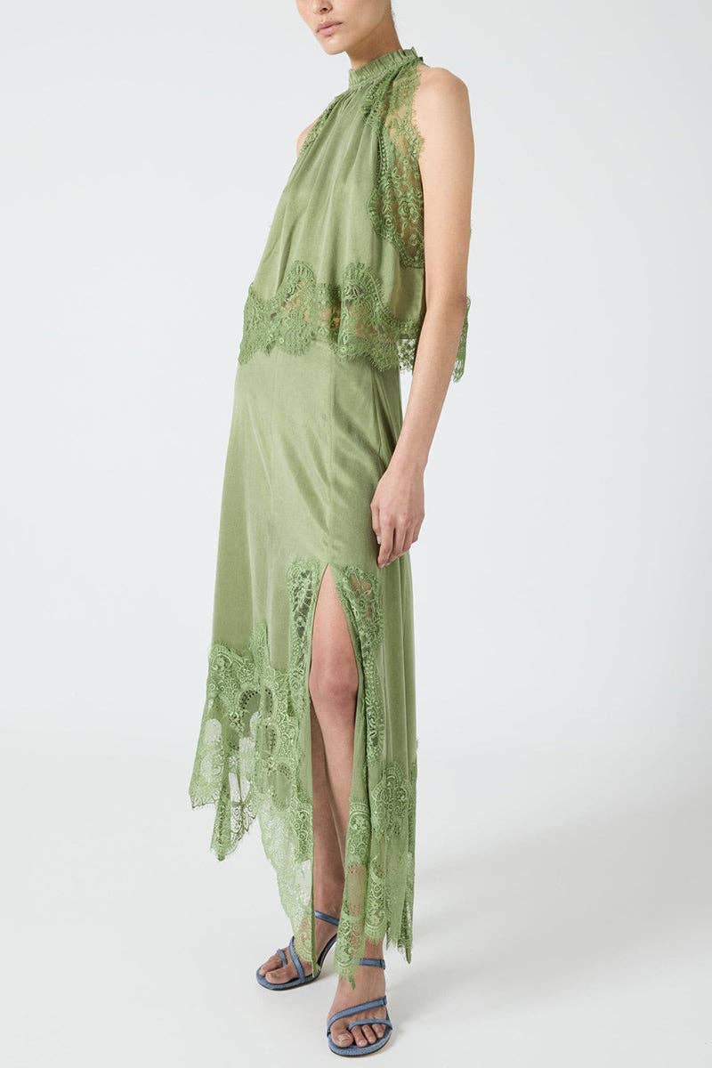 Mccolin - Wholesale Top & Skirt Set - Women's - Lace Long Skirt Two-Piece Set7