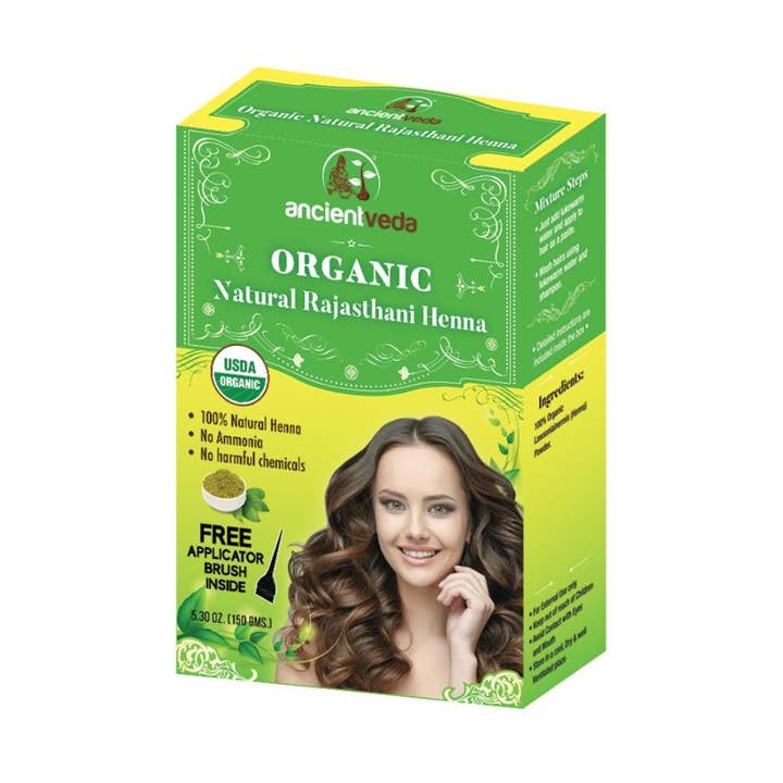 Ancientveda - Wholesale Body Glitter/Shimmer - Organic Rajasthani Henna (150 gms)0