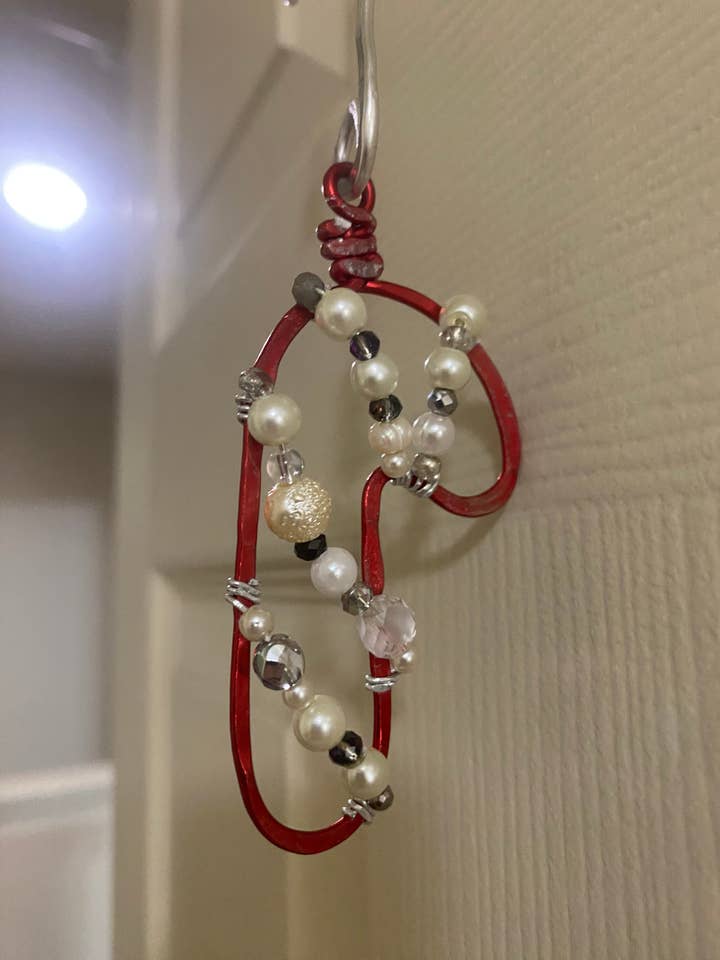 Décoration de Noël Candy Cane pour la vente par Angela Catirina Jones