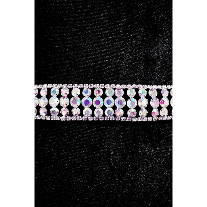 Chicas - Wholesale Belt – Women's - Crystal Jewel Belt With Tie on Sashes BT7037