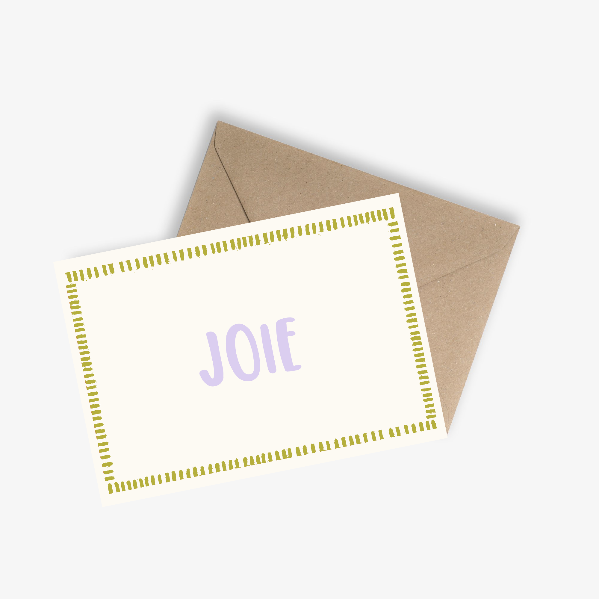 LE PAPIER GRAPHIQUE - Wholesale Everyday Greeting Card - Simple card - HAPPINESS/JOY/LOVE/LUCK/KISS1