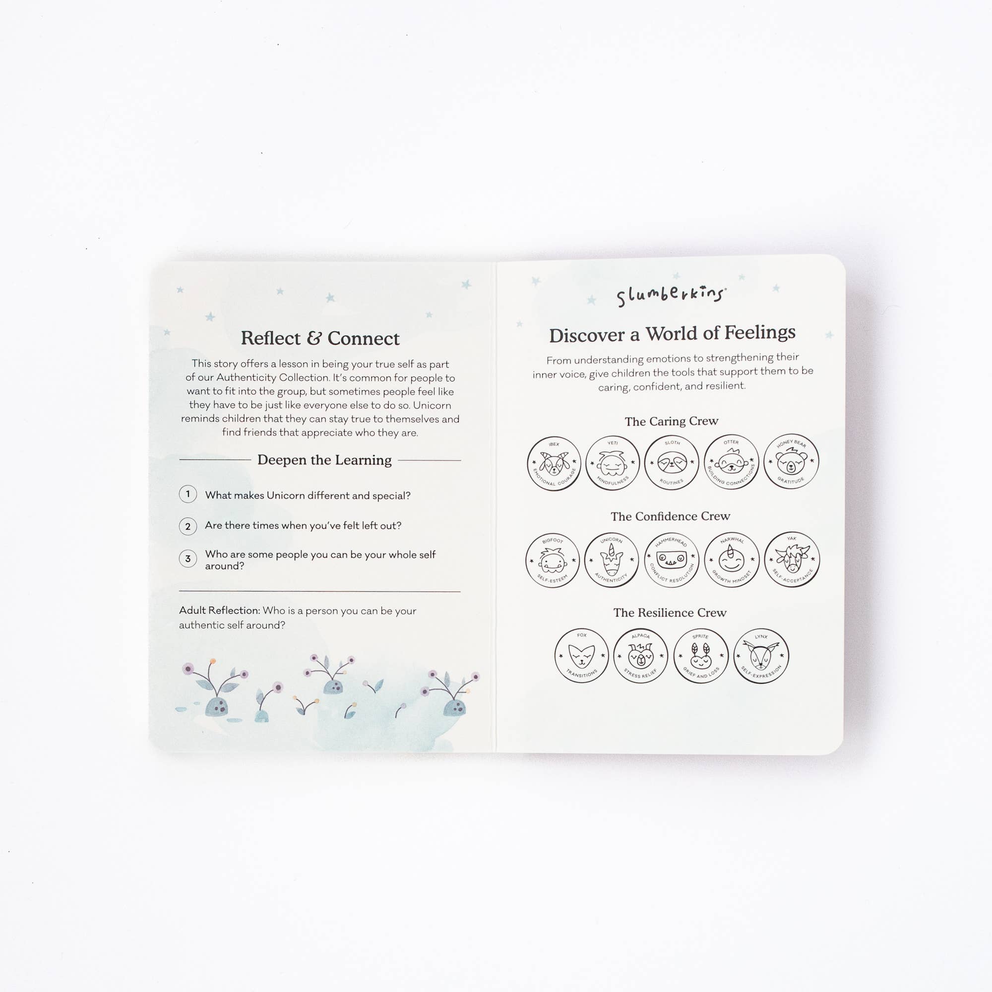 Slumberkins Inc. - Wholesale Stuffed/Plush Toy - Kids & Baby - Unicorn's Authenticity Plush Set - with 2 books!7